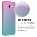 Samsung Galaxy J6+ / J6 Plus DUOS Handyhülle Regenbogen Farbverlauf