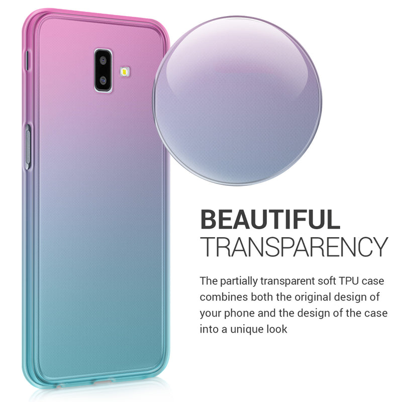 Samsung Galaxy J6+ / J6 Plus DUOS Handyhülle Regenbogen Farbverlauf