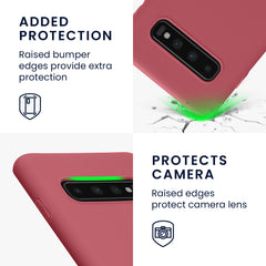 Samsung Galaxy S10 Handyhülle Silikon Matt