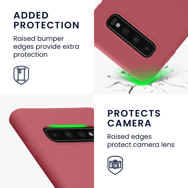 Samsung Galaxy S10 Handyhülle Silikon Matt