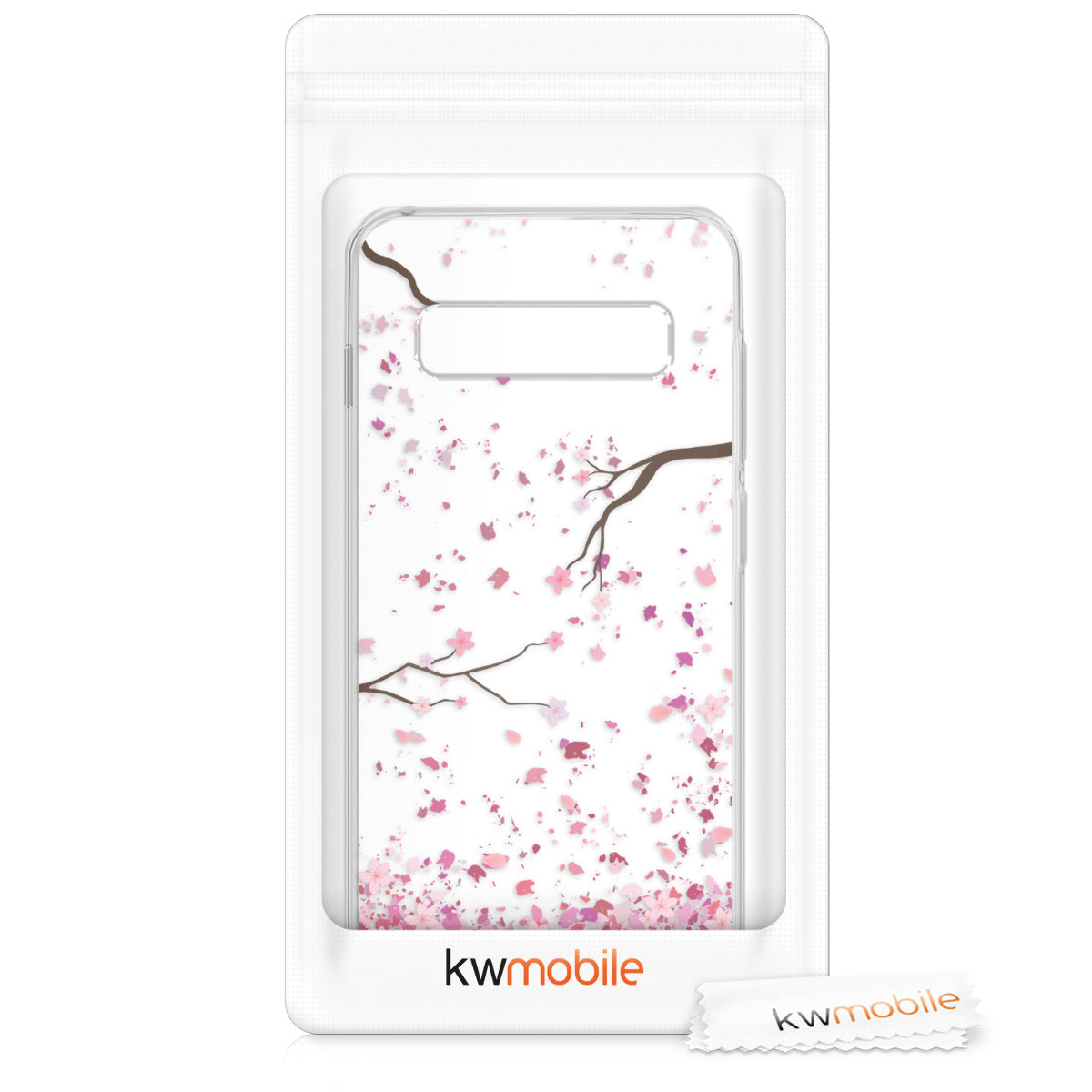 kwmobile Case kompatibel mit Samsung Galaxy S10 - Hülle Silikon transparent