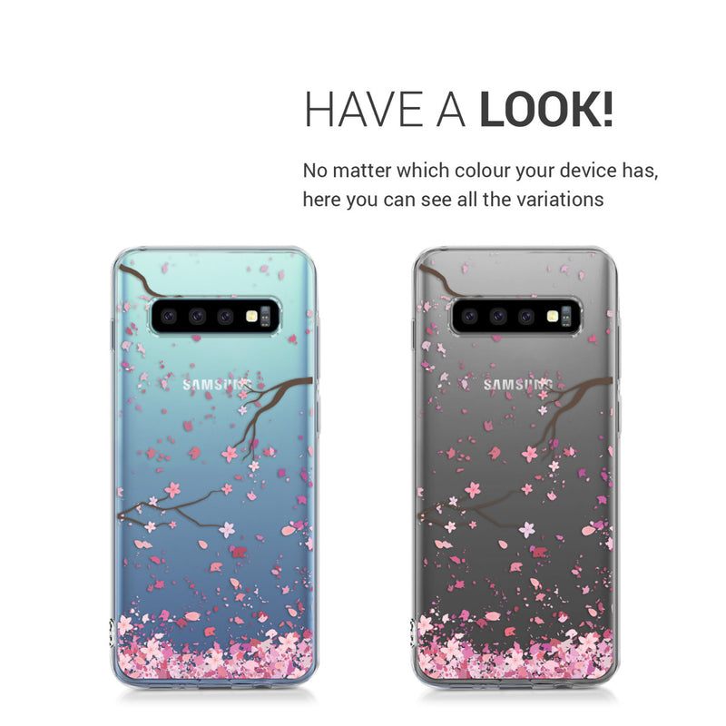 kwmobile Case kompatibel mit Samsung Galaxy S10 - Hülle Silikon transparent