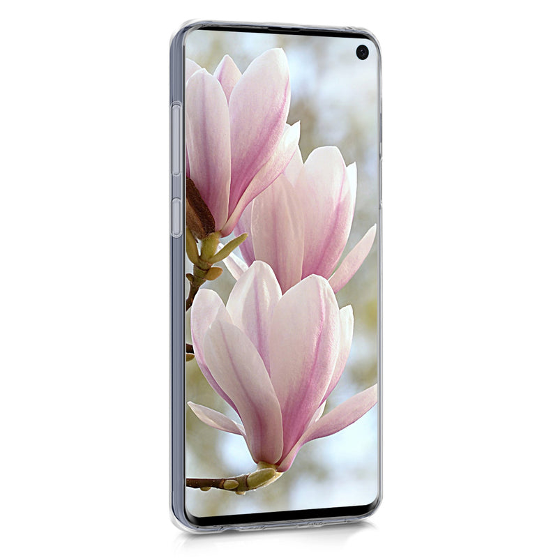 kwmobile Case kompatibel mit Samsung Galaxy S10 - Hülle Silikon transparent