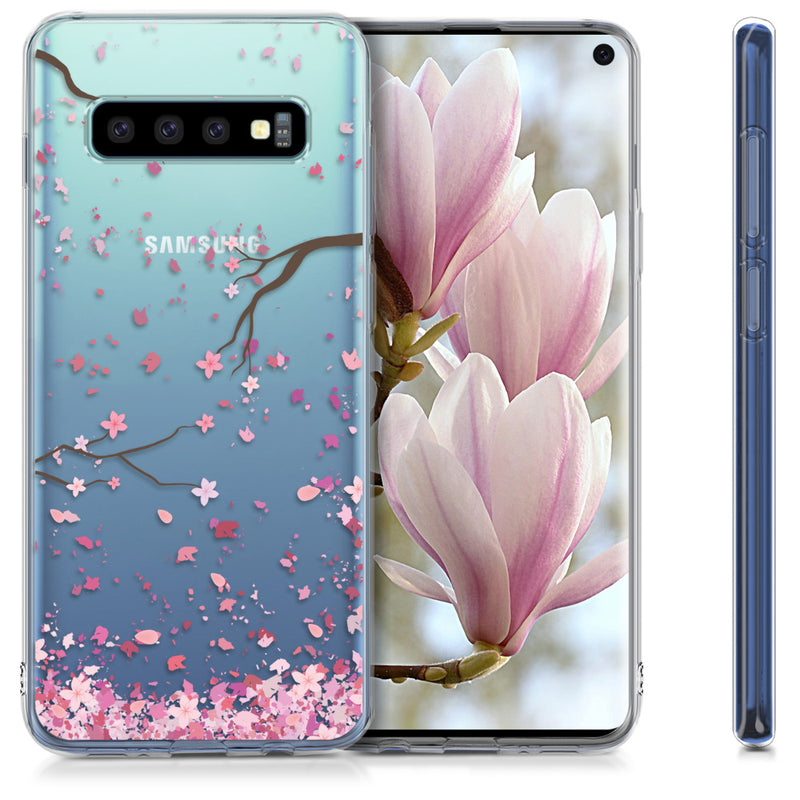 kwmobile Case kompatibel mit Samsung Galaxy S10 - Hülle Silikon transparent