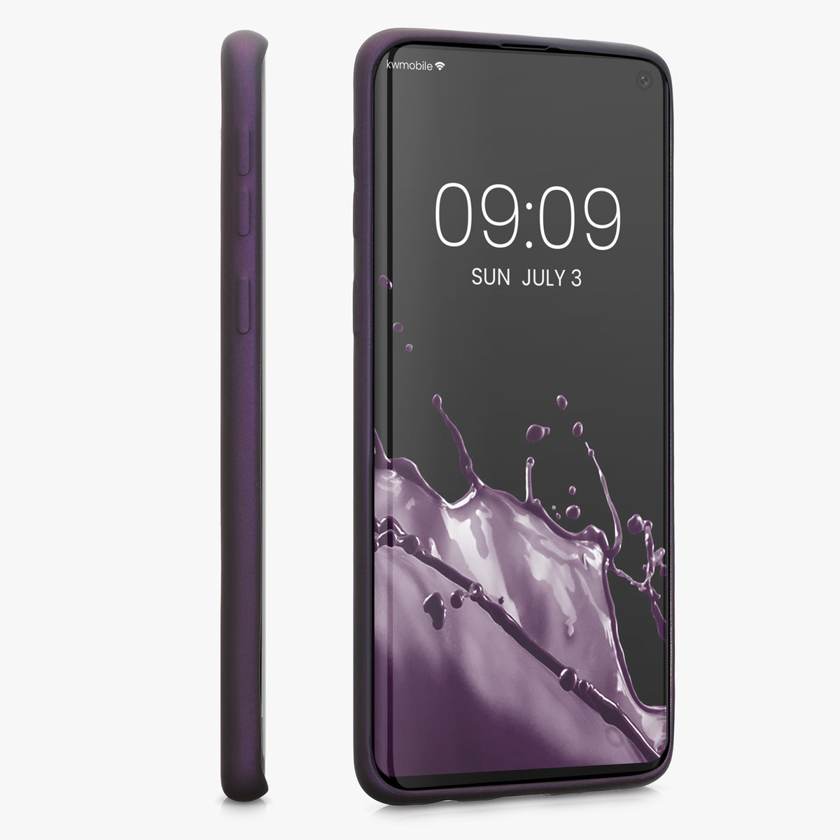 Samsung Galaxy S10 Silikon Handyhülle Metallic
