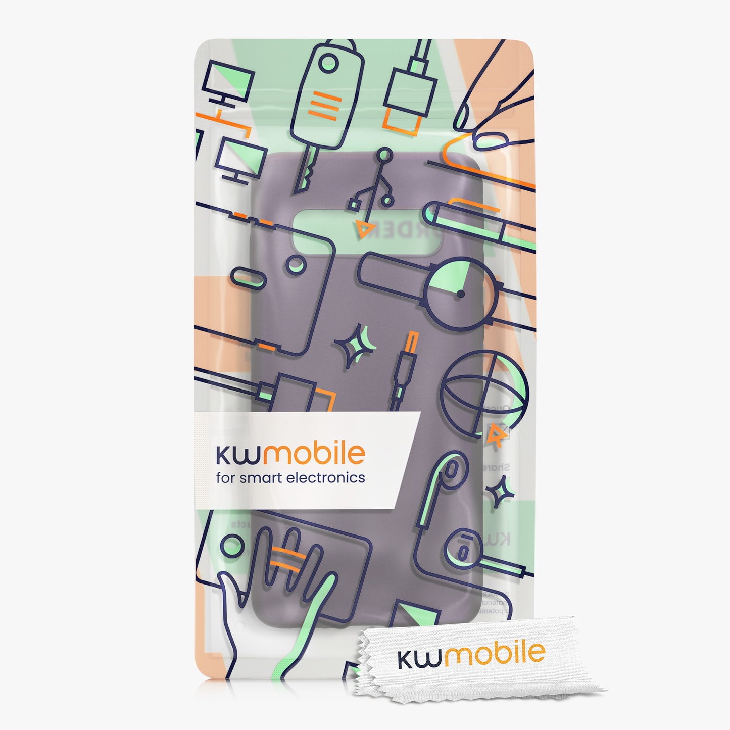Samsung Galaxy S10 Silikon Handyhülle Metallic