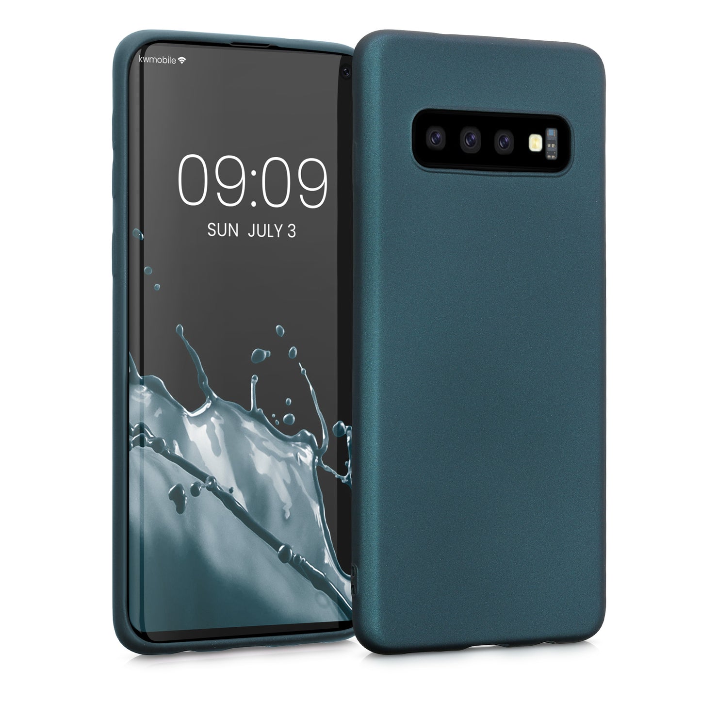 Samsung Galaxy S10 Silikon Handyhülle Metallic