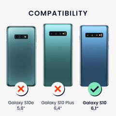 Samsung Galaxy S10 Silikon Handyhülle Metallic