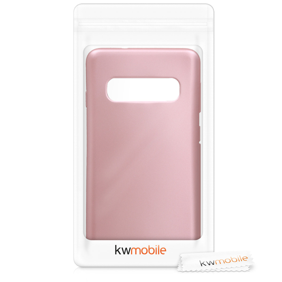Samsung Galaxy S10 Silikon Handyhülle Metallic