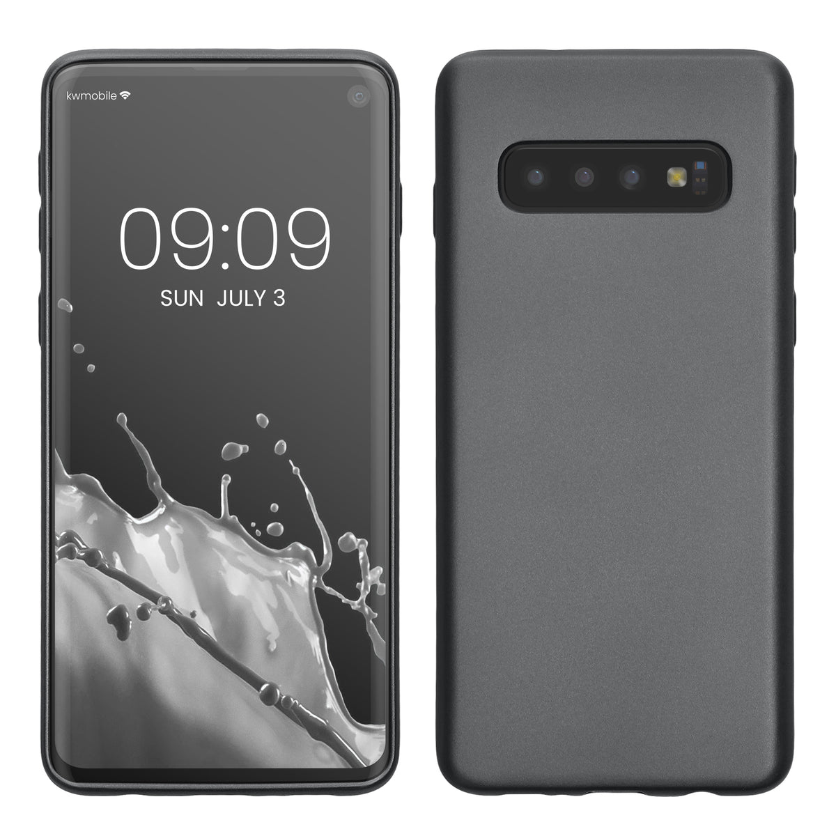 Samsung Galaxy S10 Silikon Handyhülle Metallic