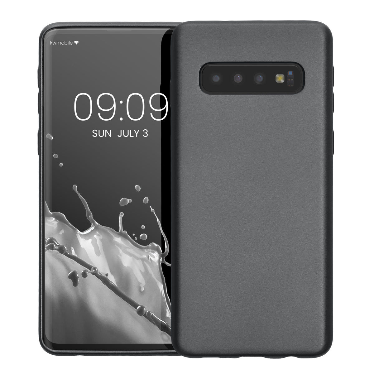 Samsung Galaxy S10 Silikon Handyhülle Metallic