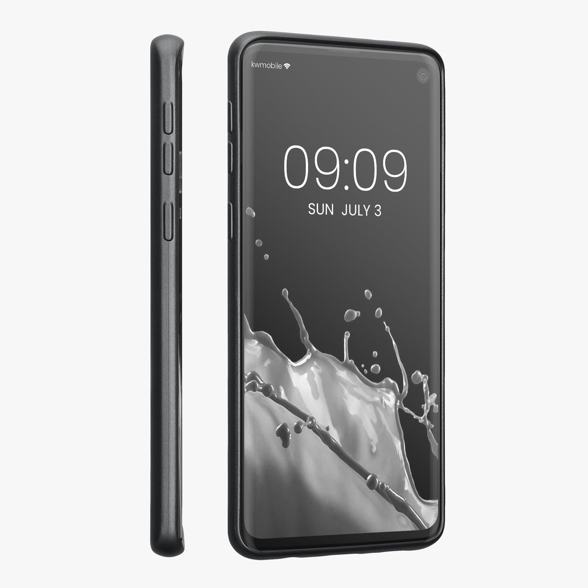 Samsung Galaxy S10 Silikon Handyhülle Metallic