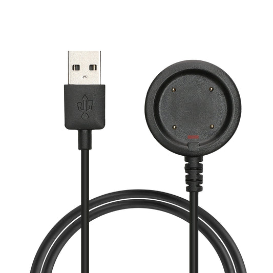 kwmobile Smartwatch Ladekabel für Polar Vantage V / V2 / Vantage M / Ignite / Ignite 2 / Grit X Pro / Grit X USB Ladekabel für Smartwatch - Smart Watch Aufladekabel - Fitnesstracker Ersatzkabel - Schwarz Schwarz  