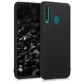 Huawei P30 Lite Handyhülle Silikon Schwarz Matt