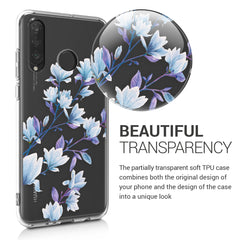 Huawei P30 Lite transparente Silikon Handyhülle