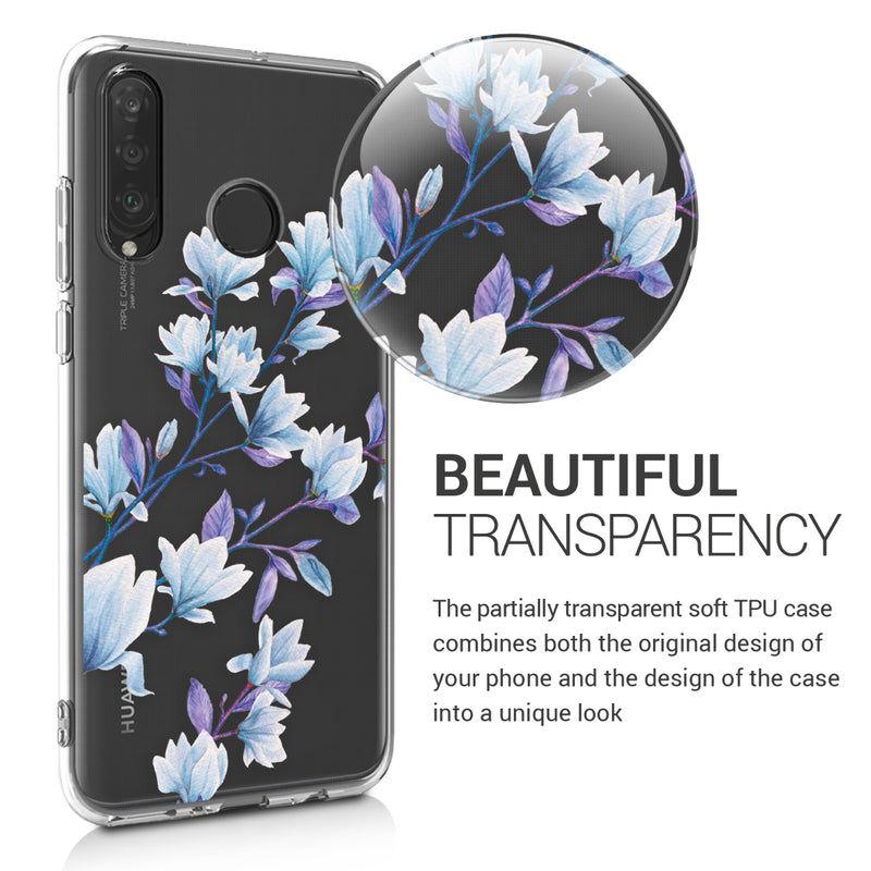 Huawei P30 Lite transparente Silikon Handyhülle