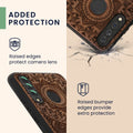 Huawei P30 Lite stoßfestes Hardcase mit TPU Bumper