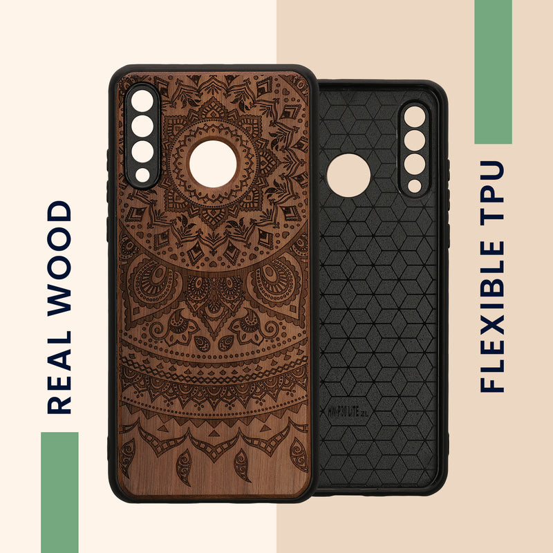 Huawei P30 Lite stoßfestes Hardcase mit TPU Bumper