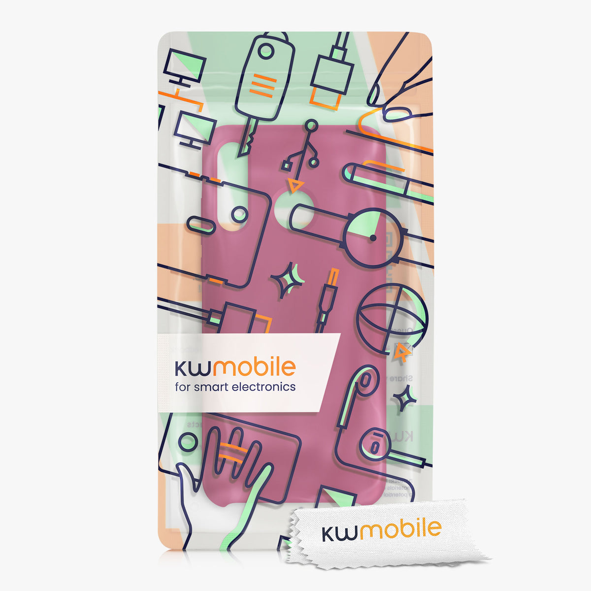 Huawei P30 Lite Gummierte Silikon Handyhülle