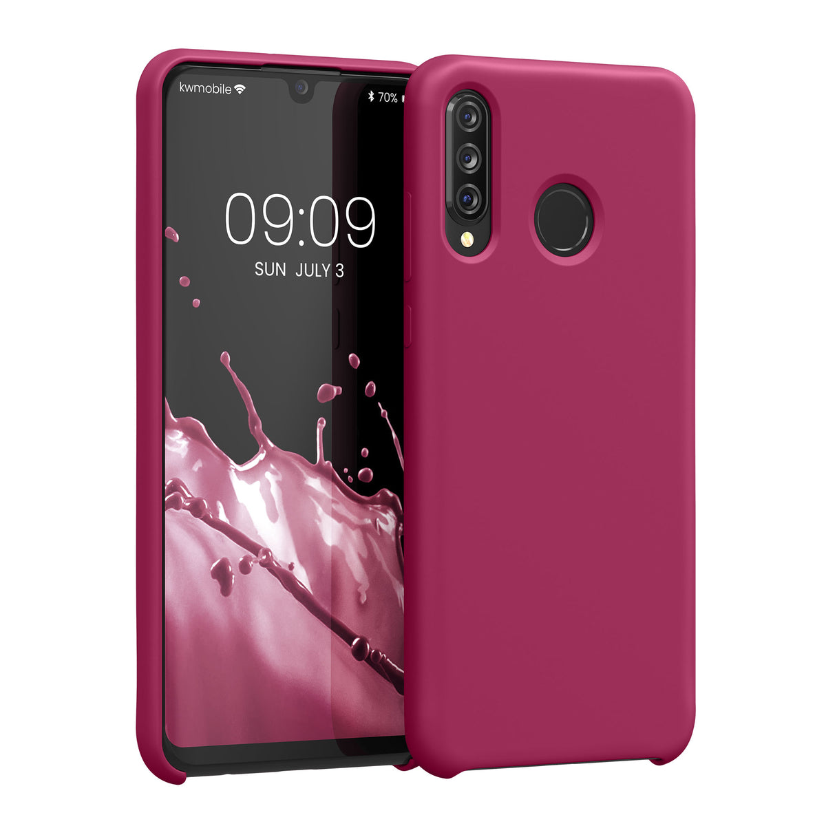 Huawei P30 Lite Gummierte Silikon Handyhülle