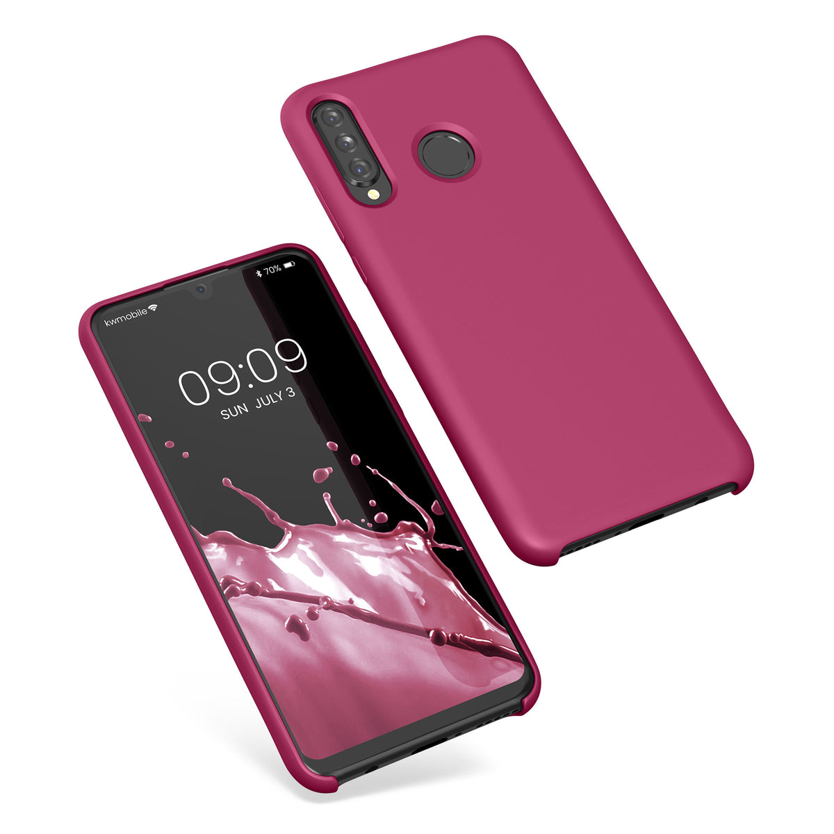 Huawei P30 Lite Gummierte Silikon Handyhülle