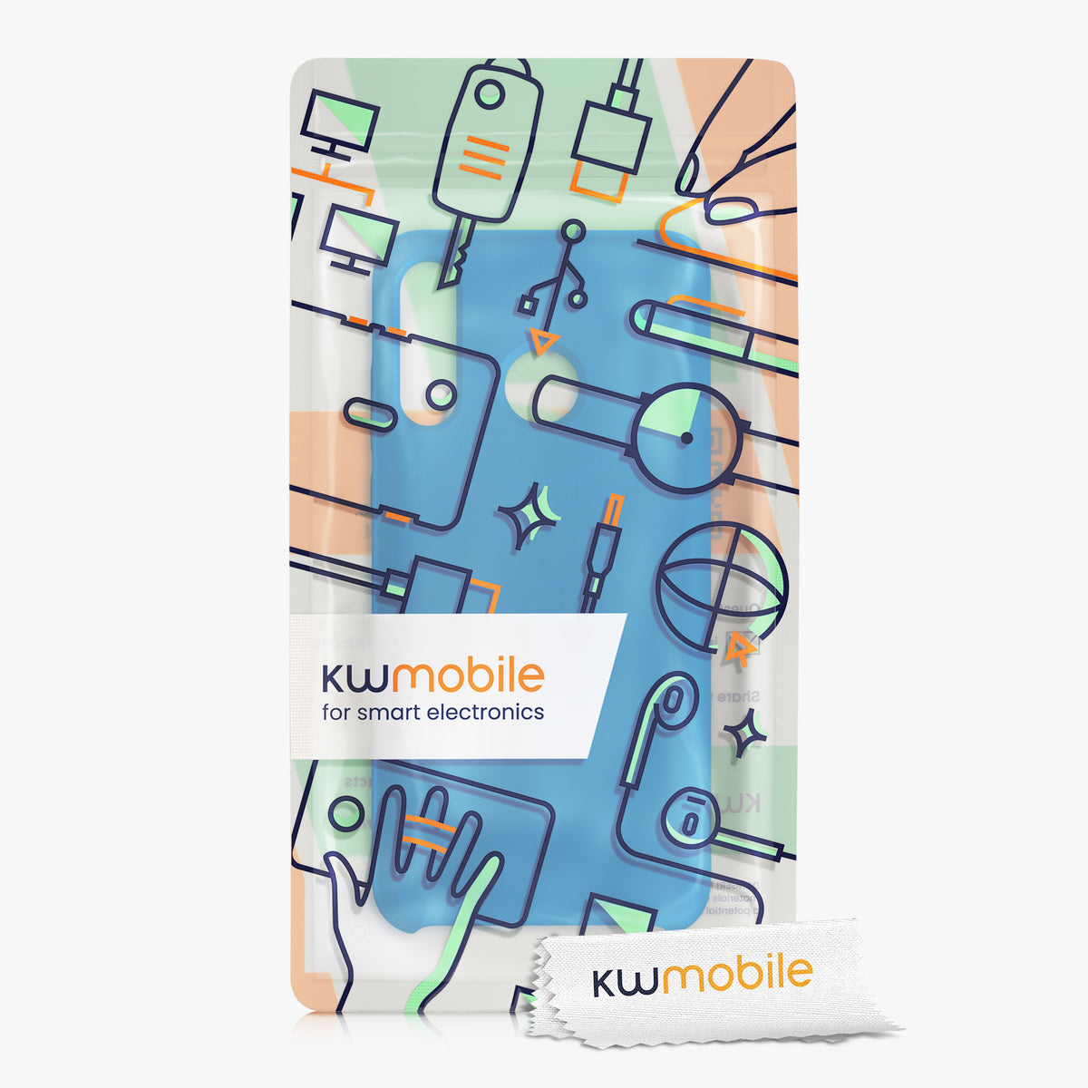 Huawei P30 Lite Gummierte Silikon Handyhülle