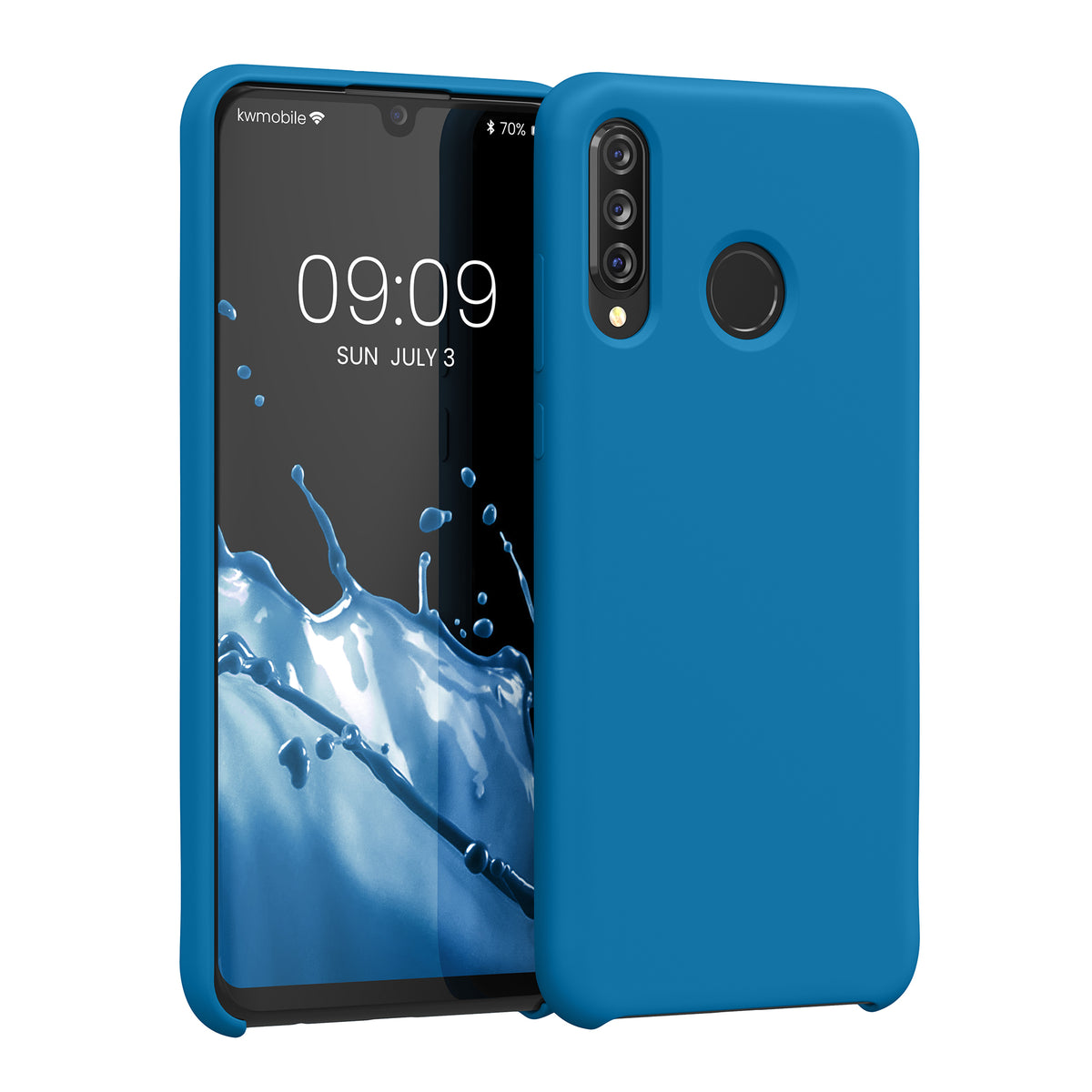 Huawei P30 Lite Gummierte Silikon Handyhülle