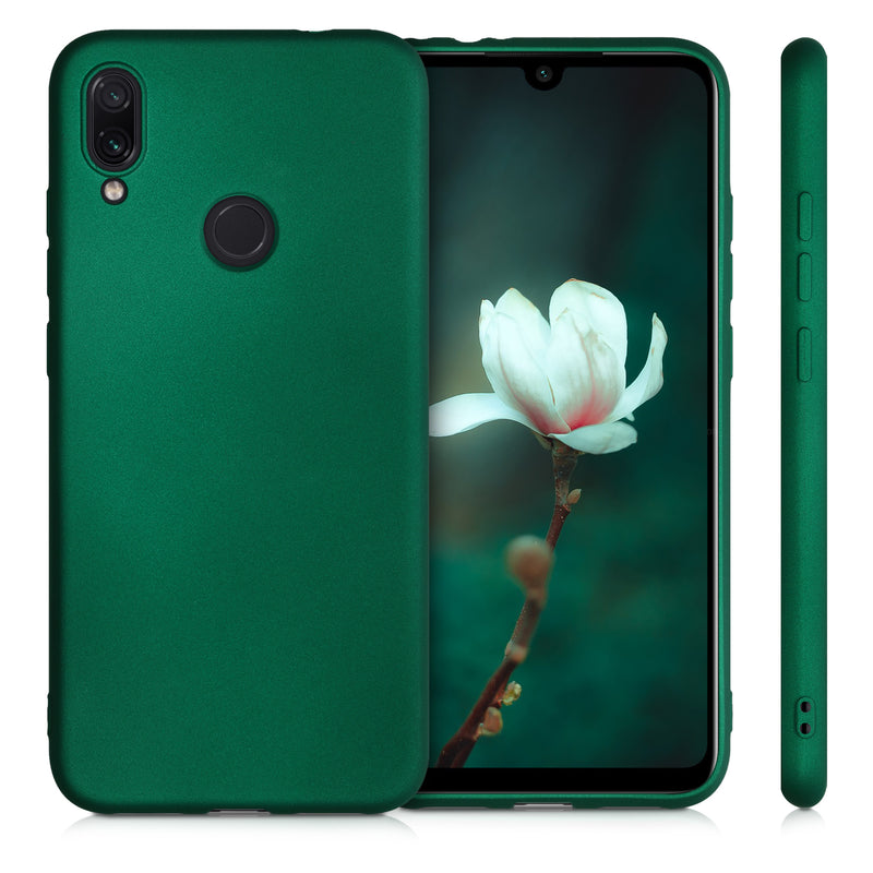 TPU Hülle für Xiaomi Redmi Note 7 / Note 7 Pro in Metallic Dunkelgrün