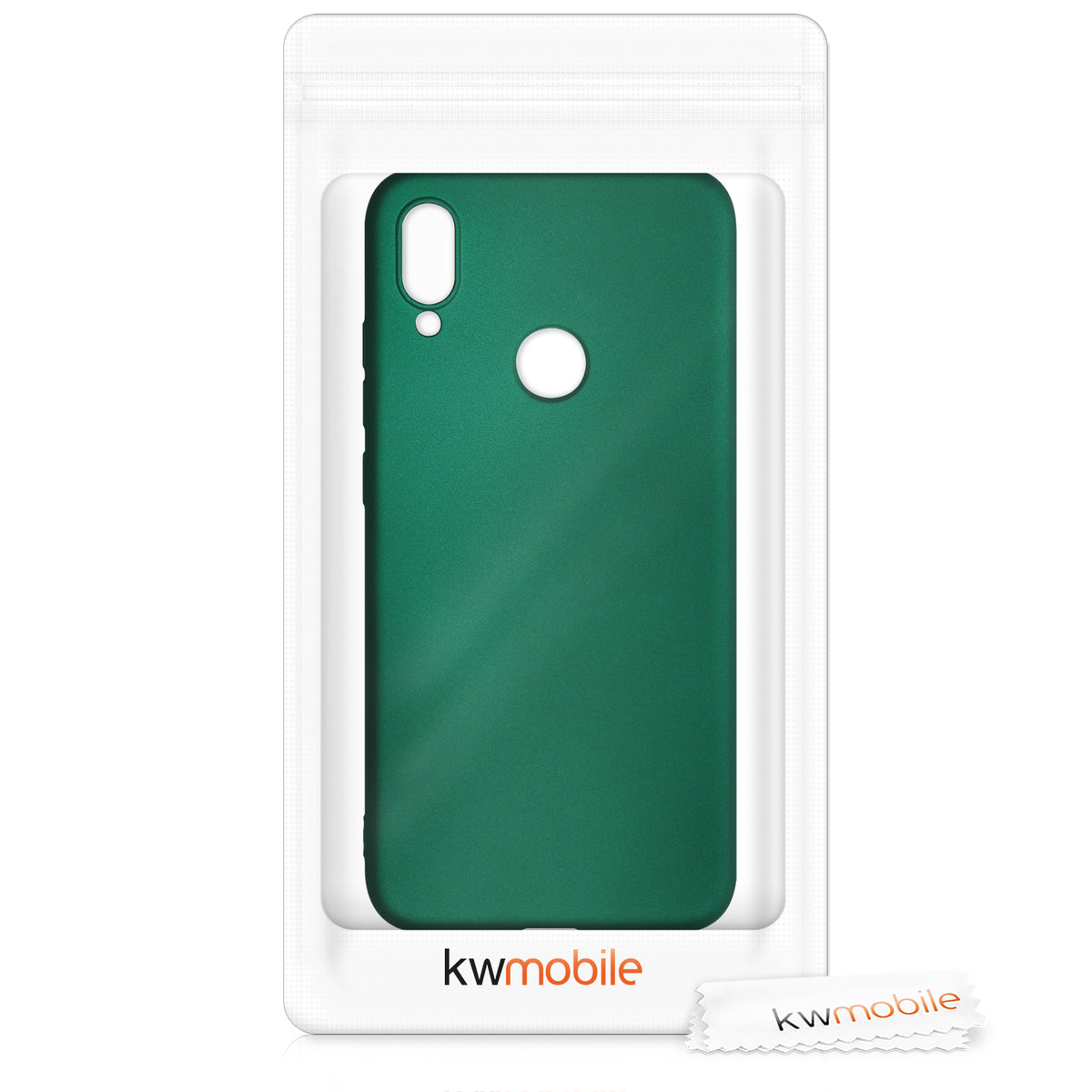 TPU Hülle für Xiaomi Redmi Note 7 / Note 7 Pro in Metallic Dunkelgrün