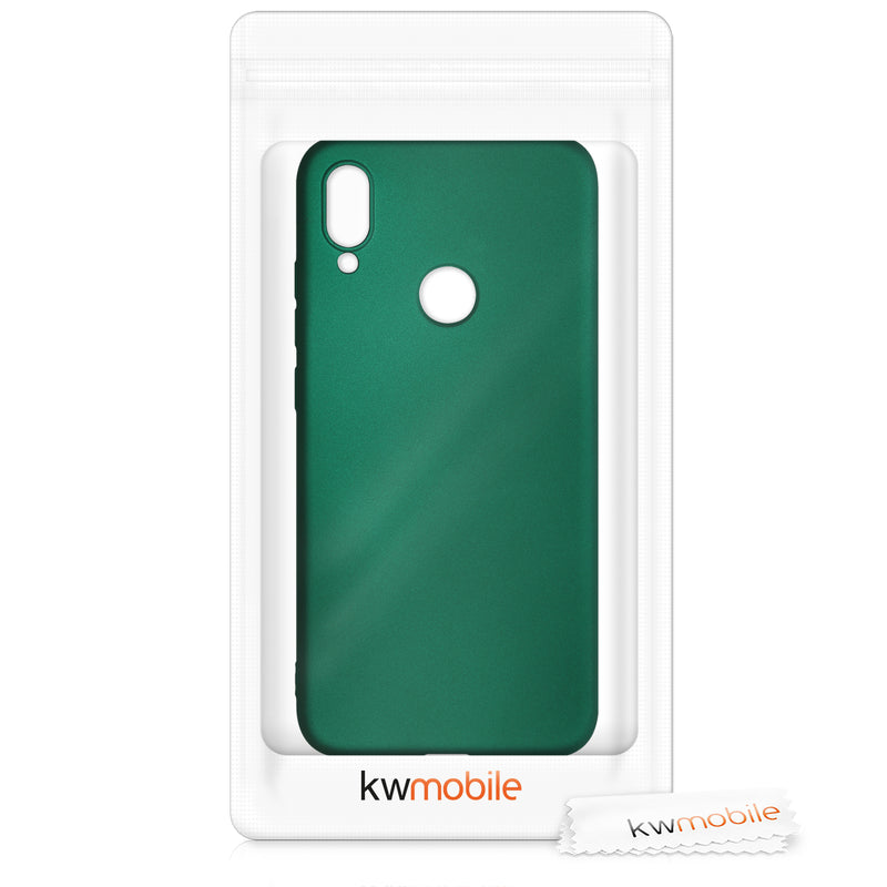 TPU Hülle für Xiaomi Redmi Note 7 / Note 7 Pro in Metallic Dunkelgrün
