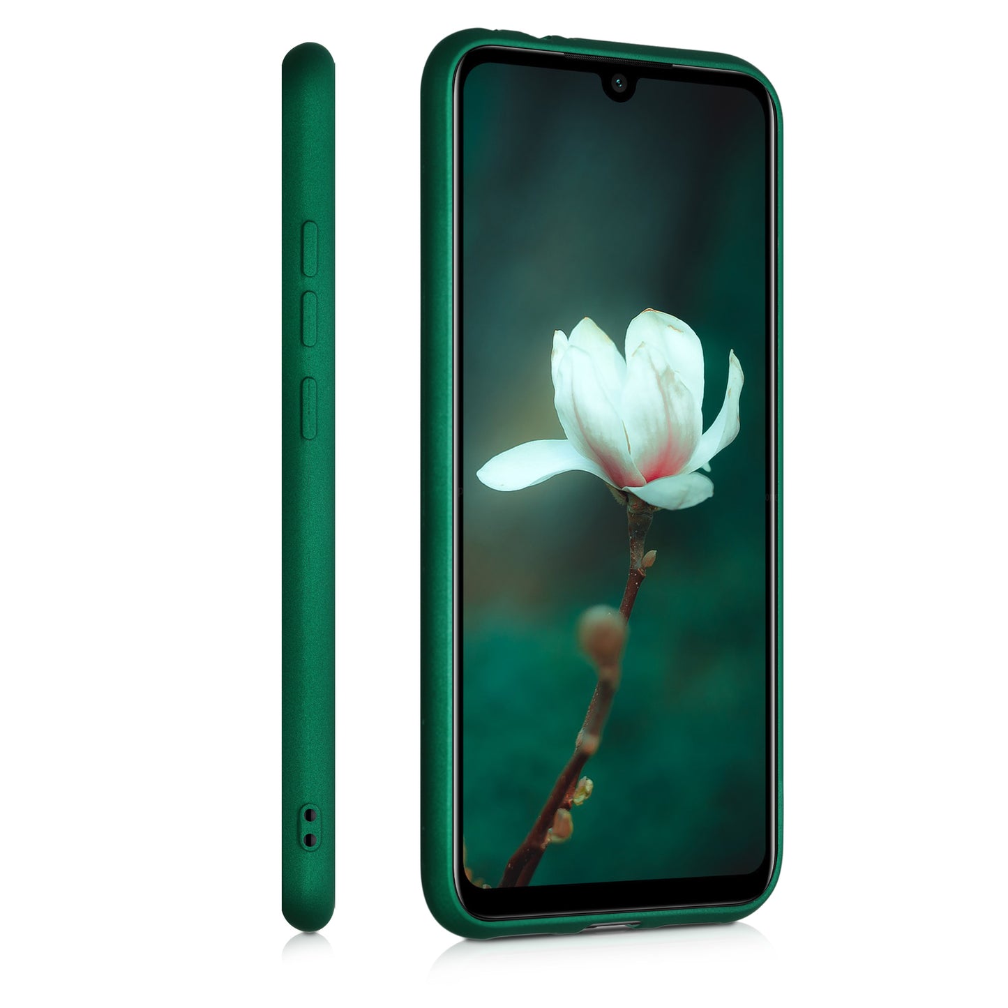 TPU Hülle für Xiaomi Redmi Note 7 / Note 7 Pro in Metallic Dunkelgrün