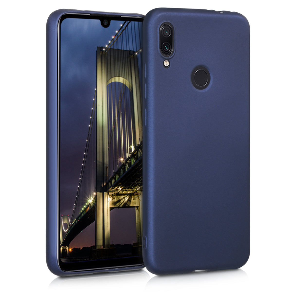 TPU Hülle für Xiaomi Redmi Note 7 / Note 7 Pro in Metallic Dunkelgrün