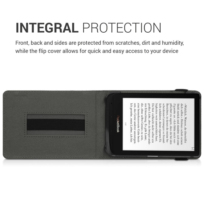 Hülle kompatibel mit Pocketbook Touch Lux 4/5/Touch HD 3/Color (2020)/ Vivlio Lux 5