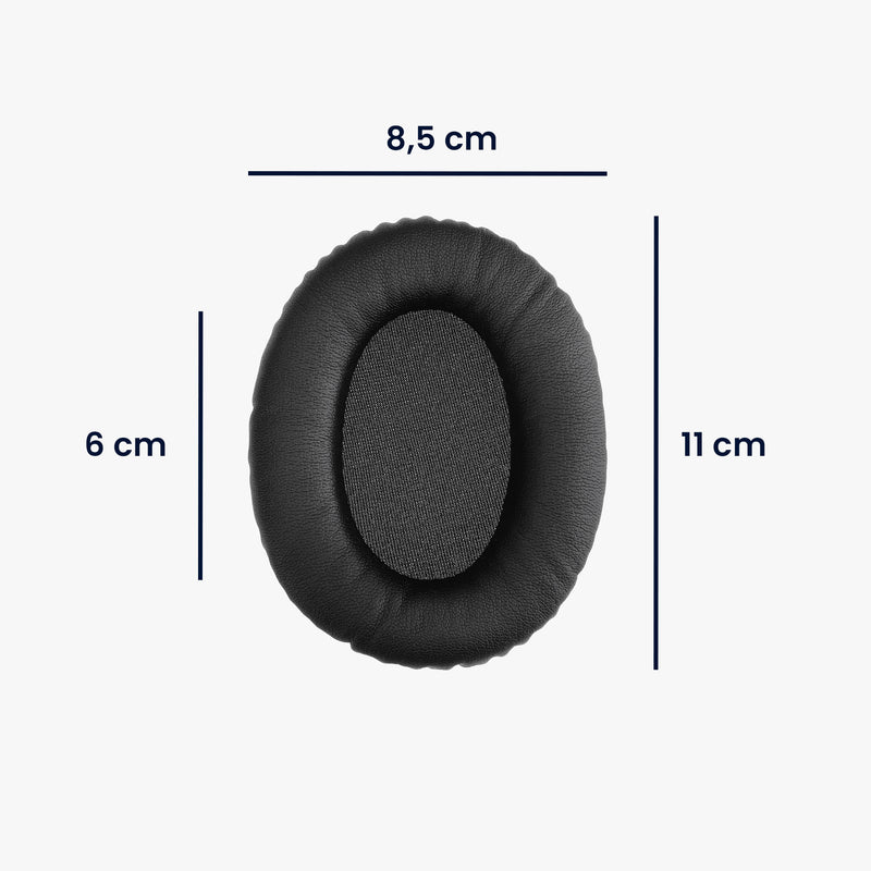 kwmobile Ohr Polster für Kingston HyperX Cloud II Gaming Ohrpolster Ersatz Kopfhörer Ersatzteile Kopfhörer Ersatzpolster Over Ear Headphones