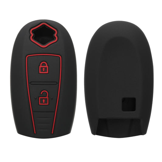 kwmobile Schlüsselhülle für Suzuki Sport 2-Tasten Autoschlüssel Keyless Go Hülle - Autoschlüssel Schlüssel Hülle - Schlüsselschutz Gehäuse