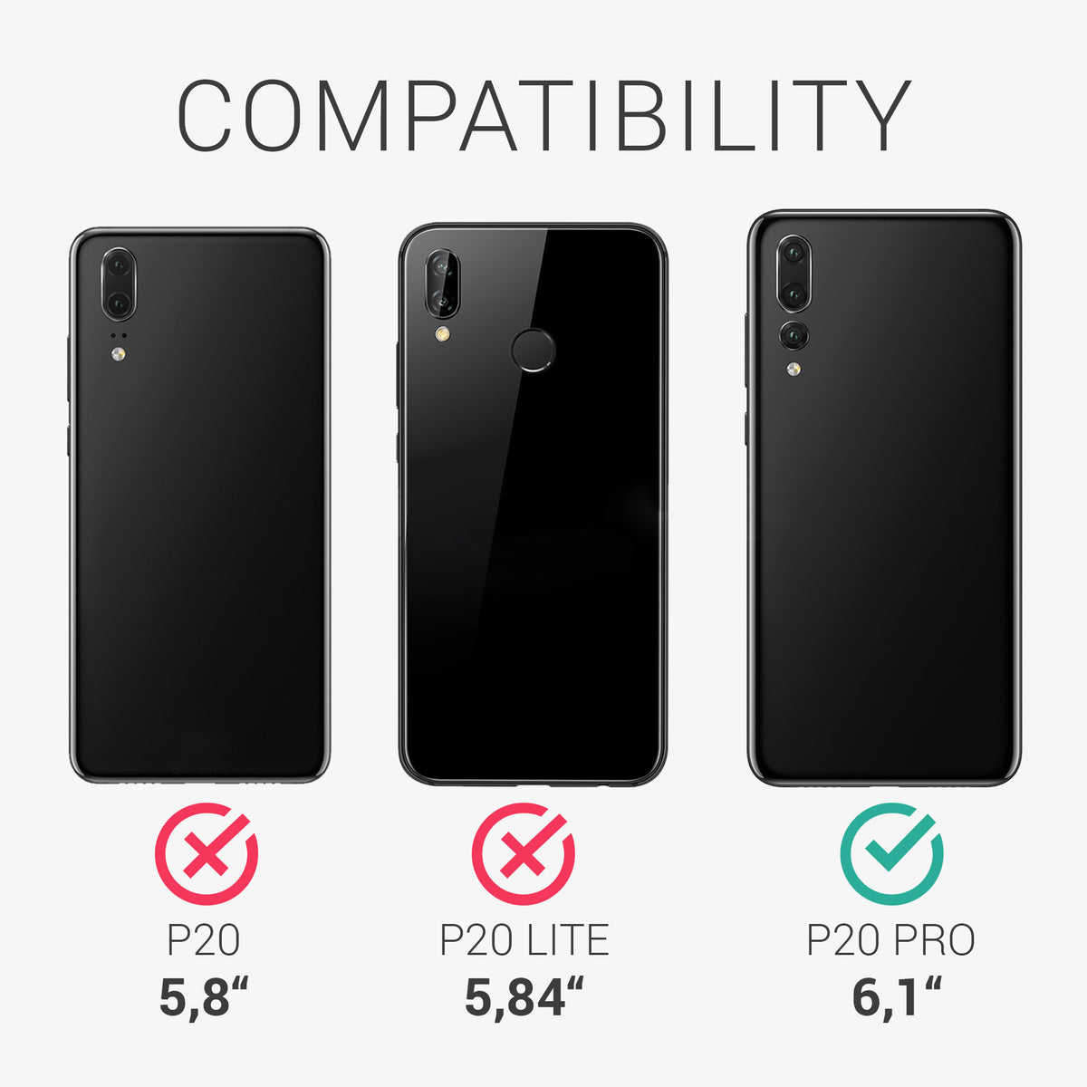 Huawei P20 Pro Silikon Handyhülle