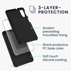 Samsung Galaxy A7 (2018) Silikon Handyhülle