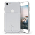 kwmobile Hülle kompatibel mit Apple iPhone SE (2022) / iPhone SE (2020) / iPhone 8 / iPhone 7 - Backcover mit Fotofach - Silikon Schutzhülle