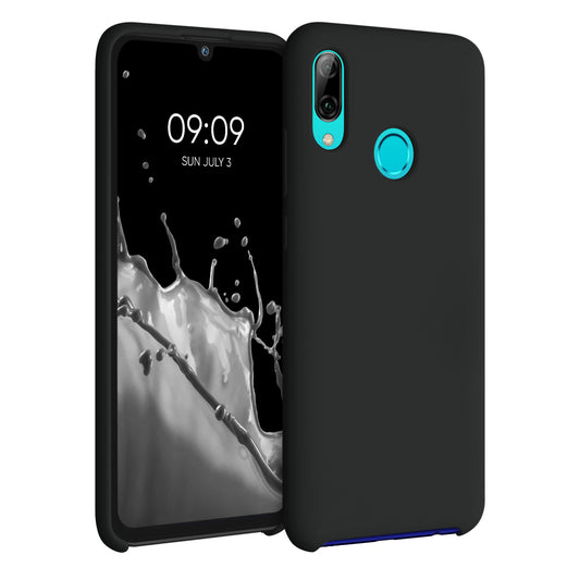 kwmobile Handyhülle für Huawei P Smart (2019) Hülle - Case Silikon - Kabelloses Laden - Schutzhülle Cover