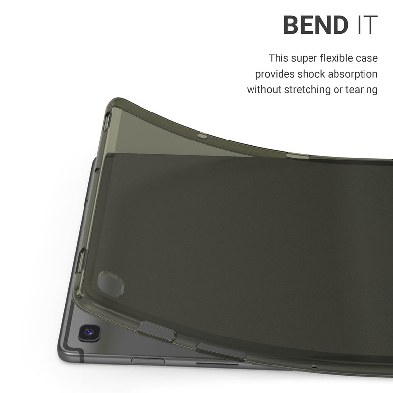 kwmobile Hülle kompatibel mit Samsung Galaxy Tab S5e Hülle - weiches Silikon Case transparent - Tablet Cover
