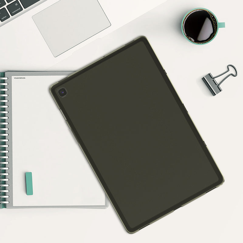 kwmobile Hülle kompatibel mit Samsung Galaxy Tab S5e Hülle - weiches Silikon Case transparent - Tablet Cover