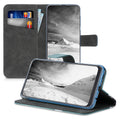 kwmobile Wallet Case kompatibel mit Samsung Galaxy A50 Hülle - Cover mit Ständer und Kartenfächern
