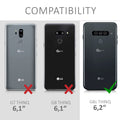 kwmobile Handyhülle für LG G8s ThinQ Hülle - Kabelloses Laden - Schutzhülle Cover