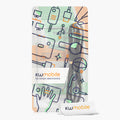 kwmobile Necklace Case kompatibel mit Samsung Galaxy S10 Hülle Silikon Cover mit Handykette Band Handyhülle