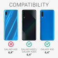 Holz Hardcase mit TPU Bumper für Samsung Galaxy A50 Indische Sonne