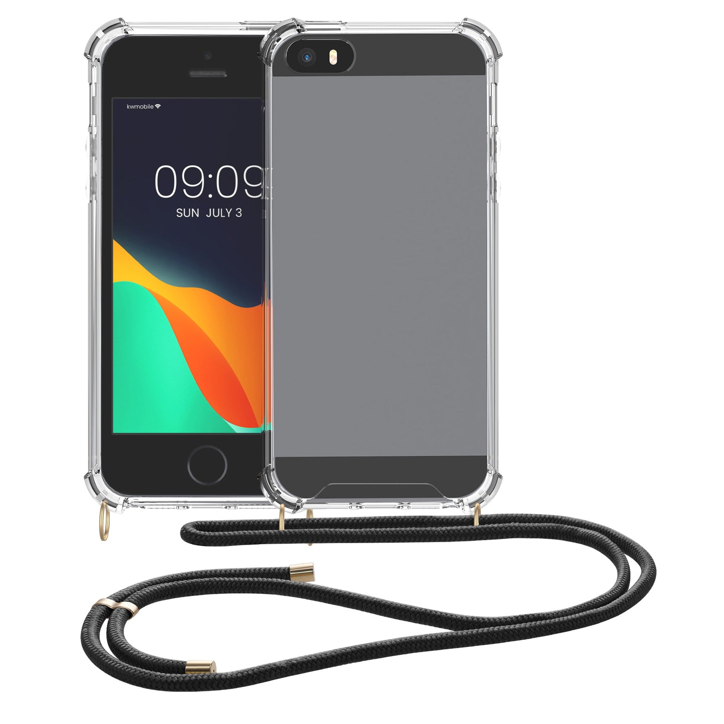 Handykette Silikon Handyhülle für Apple iPhone SE (1.Gen 2016) / iPhone 5 / iPhone 5S