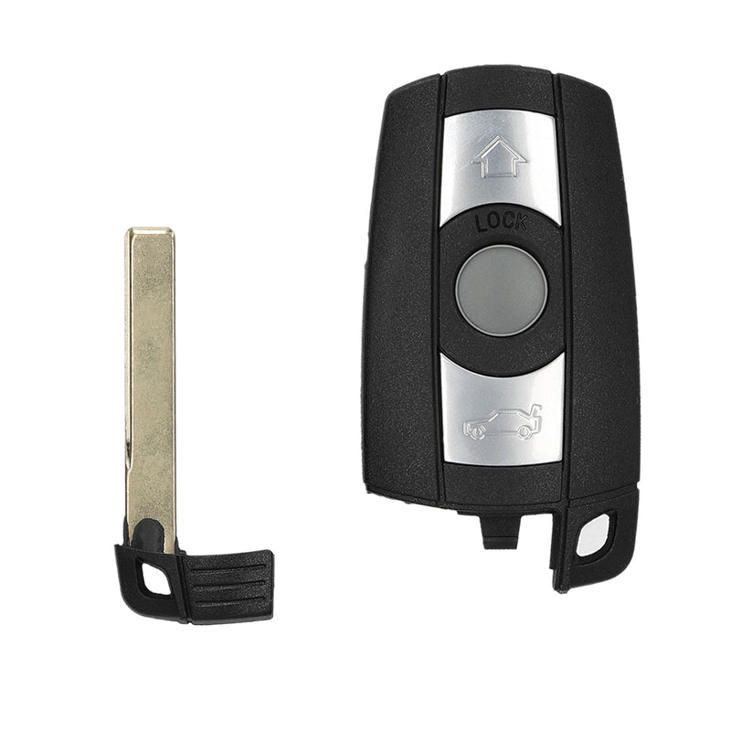 BMW 3-Tasten Autoschlüssel (nur Keyless Go) Schlüsselgehäuse ohne Elektronik