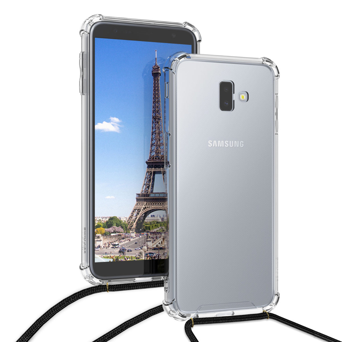 Hülle kompatibel mit Samsung Galaxy J6+ / J6 Plus DUOS