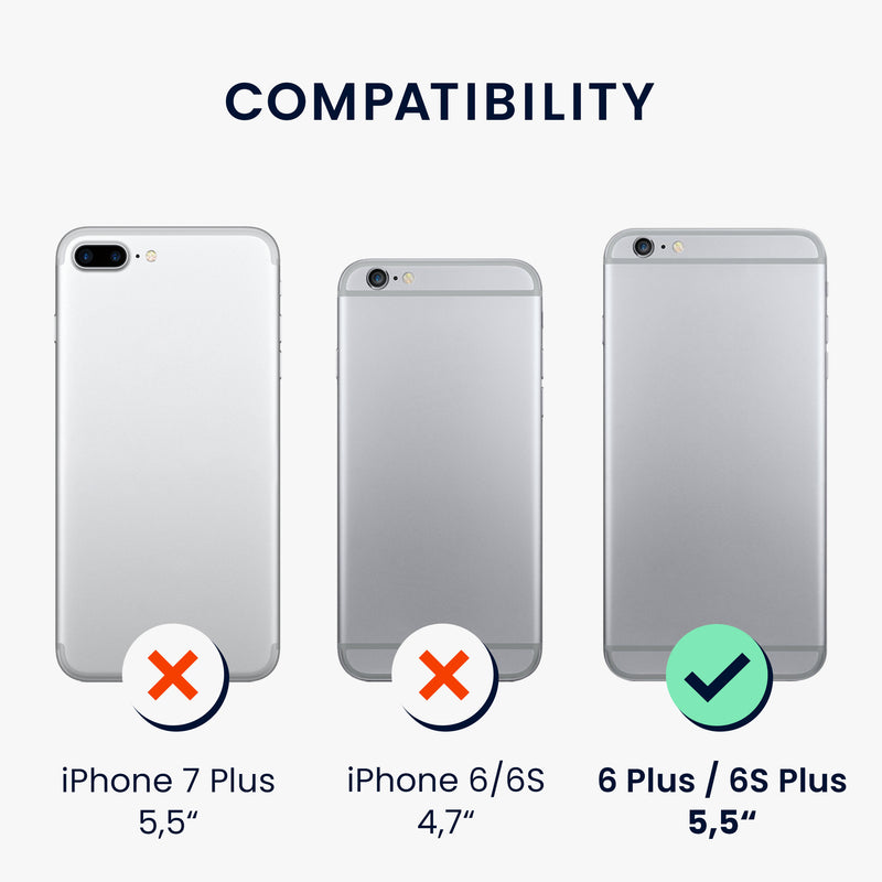 Hülle kompatibel mit Apple iPhone 6 Plus / 6S Plus