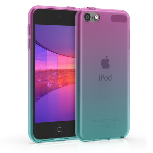kwmobile Hülle kompatibel mit Apple iPod Touch 6G / 7G (6. und 7.Generation) - Silikon Backcover Schutzhülle - Cover Case